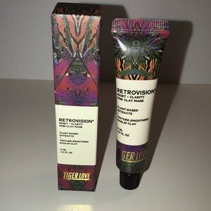 Tiger Love Retrovision Pink Clay Mask .57oz New